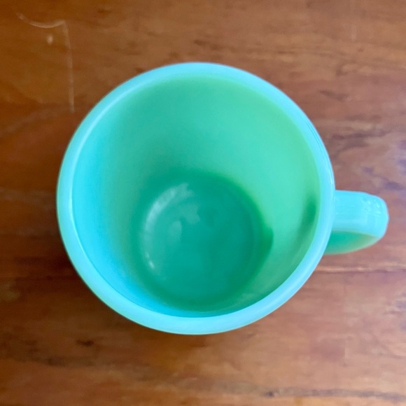 Vintage Fire King jadeite mug - Picture 5 of 5